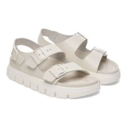 Milano Chunky Leather Eggshell -Birkenstock Sale Store 1029074 pair