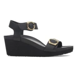 Soley Ring-Buckle Leather Black -Birkenstock Sale Store 1029091 side