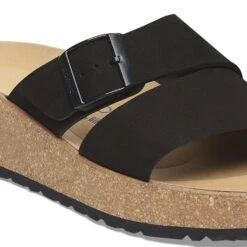 Almina Nubuck Leather Black -Birkenstock Sale Store 1029100 detail 1