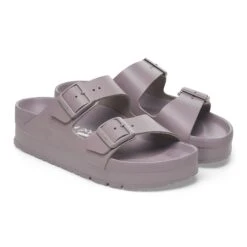 Arizona Flex Platform Leather Faded Purple -Birkenstock Sale Store 1029101 pair