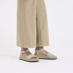 Glenda Nubuck Leather Pure Sage -Birkenstock Sale Store 1029102 f look f