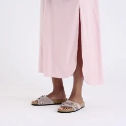 Birkenstock Oita Braided Suede Leather Faded Purple -Birkenstock Sale Store 1029104 f look f