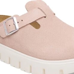 Boston Chunky Suede Leather Light Rose -Birkenstock Sale Store 1029125 detail 1