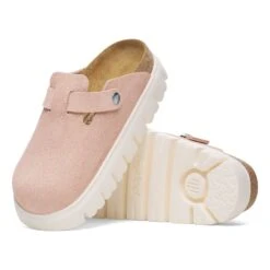 Boston Chunky Suede Leather Light Rose -Birkenstock Sale Store 1029125 sole