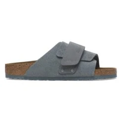 Birkenstock Kyoto Nubuck-Suede Leather Basalt Gray -Birkenstock Sale Store 1029144 side