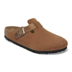 Birkenstock Boston Mixed Leather Cognac