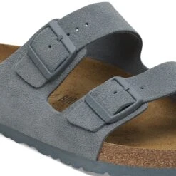 Birkenstock Arizona Suede Leather Basalt Gray -Birkenstock Sale Store 1029192 detail 1
