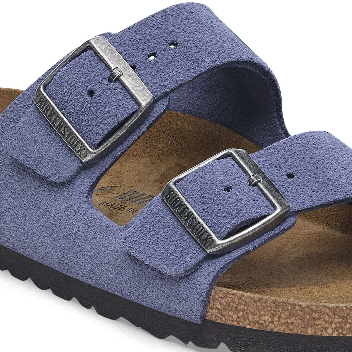 Birkenstock Arizona Suede Leather Purple Dusk 4 Birkenstock Arizona Suede Leather Purple Dusk - Image 4