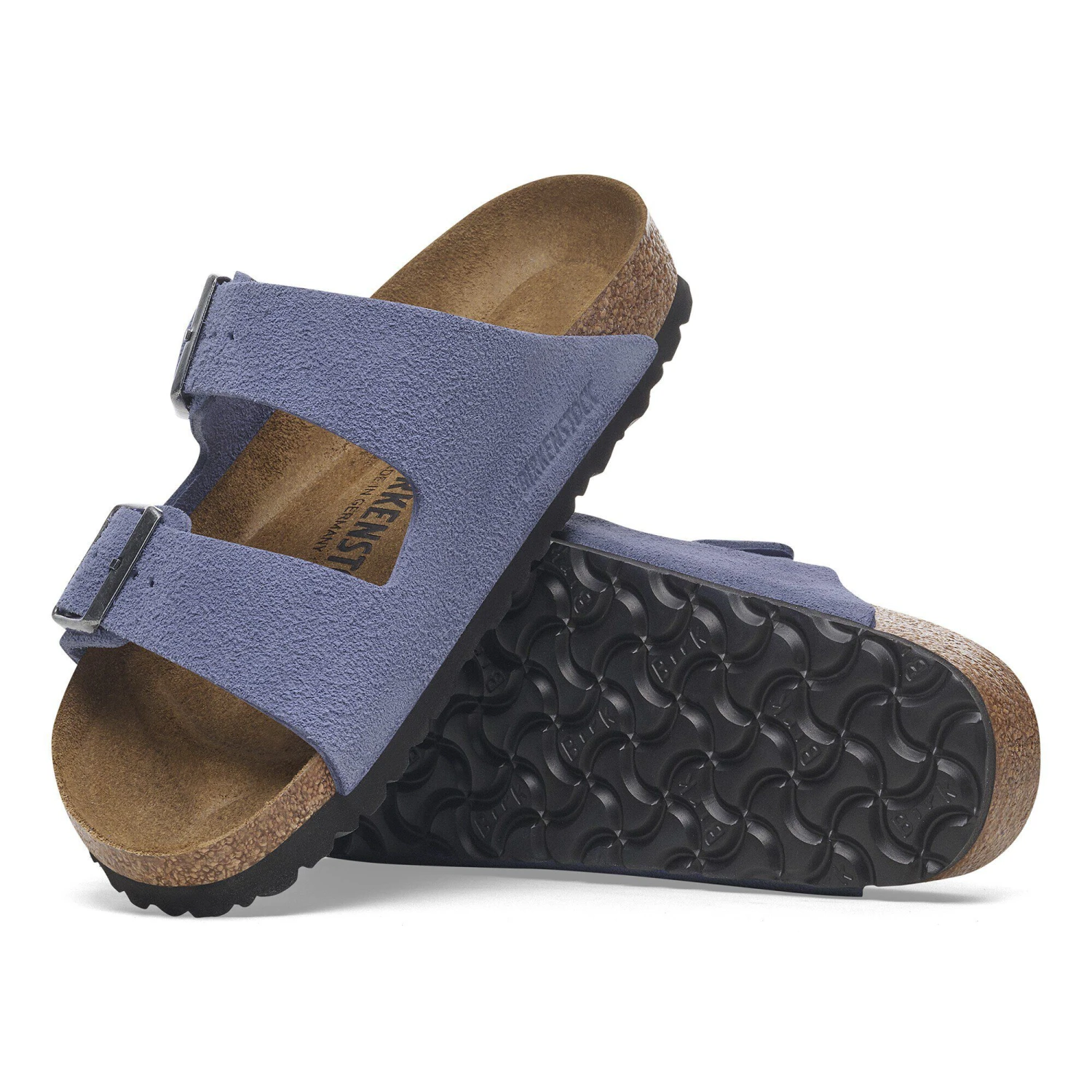 Birkenstock Arizona Suede Leather Purple Dusk 7 Birkenstock Arizona Suede Leather Purple Dusk - Image 7