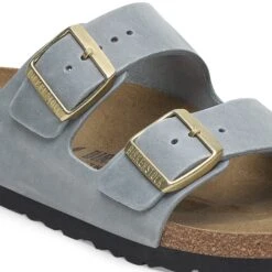 Birkenstock Arizona Oiled Leather Basalt Gray -Birkenstock Sale Store 1029197 detail 1