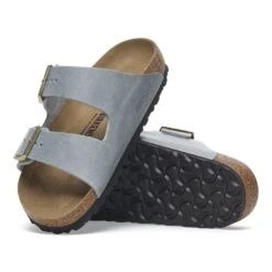 Birkenstock Arizona Oiled Leather Basalt Gray -Birkenstock Sale Store 1029197 sole