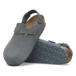Birkenstock Tokio Suede Leather Basalt Gray 10 Birkenstock Tokio Suede Leather Basalt Gray -Birkenstock Sale Store 1029217 sole