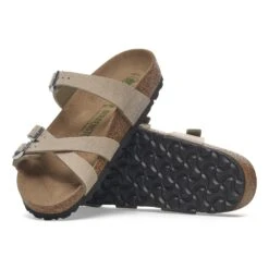 Birkenstock Franca Synthetics Gray Taupe -Birkenstock Sale Store 1029238 sole