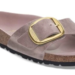 Birkenstock Madrid Big Buckle Oiled Leather Lavender -Birkenstock Sale Store 1029257 detail 1