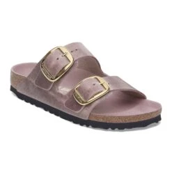 Birkenstock Arizona Big Buckle Oiled Leather Lavender