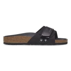 Birkenstock Oita Nubuck Leather Black -Birkenstock Sale Store 1029278 side