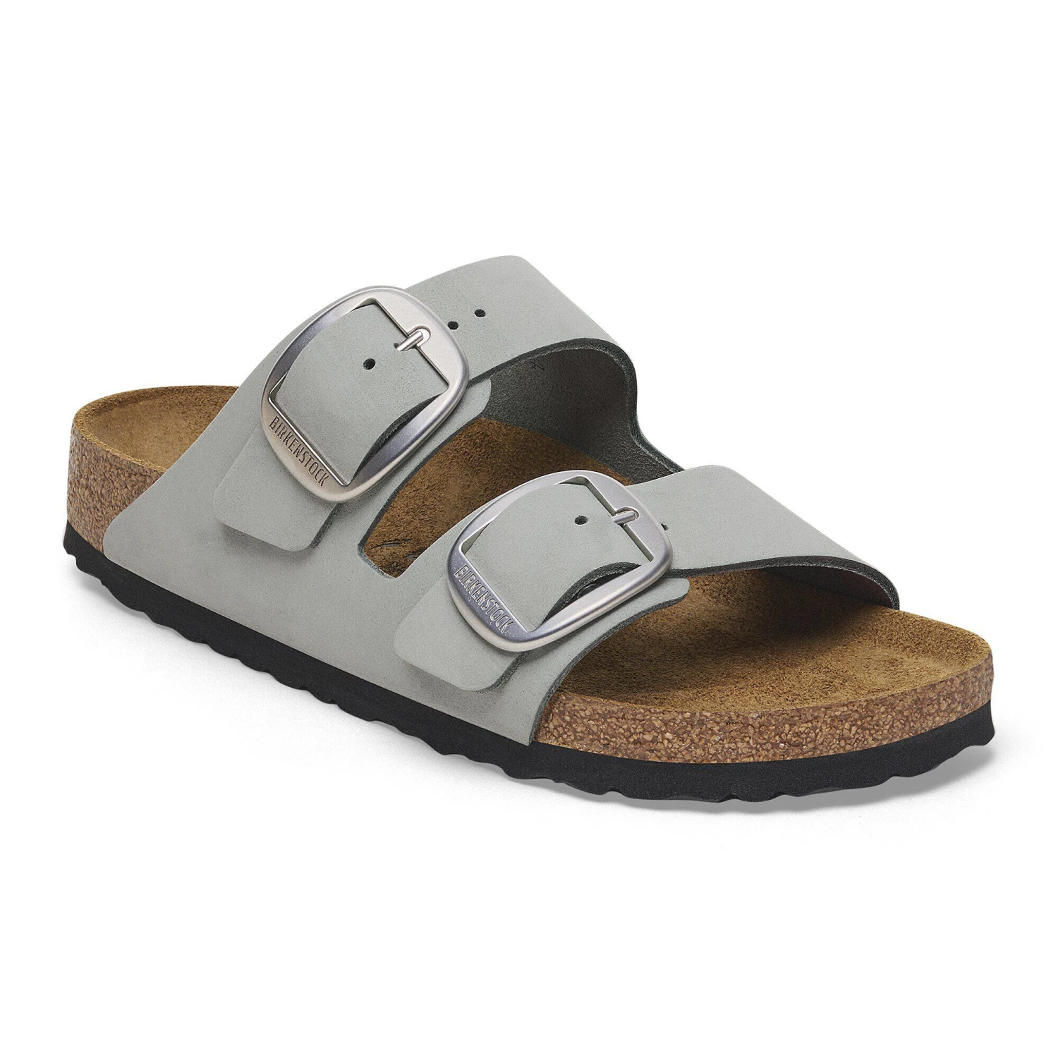 Birkenstock Arizona Big Buckle Nubuck Leather Pure Sage 1 Birkenstock Arizona Big Buckle Nubuck Leather Pure Sage