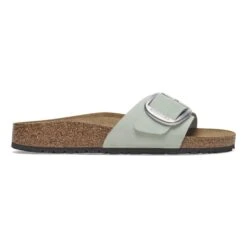 Birkenstock Madrid Big Buckle Nubuck Leather Pure Sage 10 Birkenstock Madrid Big Buckle Nubuck Leather Pure Sage -Birkenstock Sale Store 1029292 side