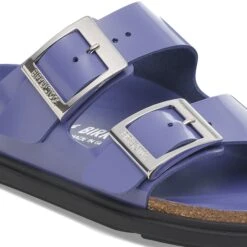 Birkenstock Arizona Droplet Buckle Natural Leather Patent High Shine Purple Dusk -Birkenstock Sale Store 1029347 detail 1
