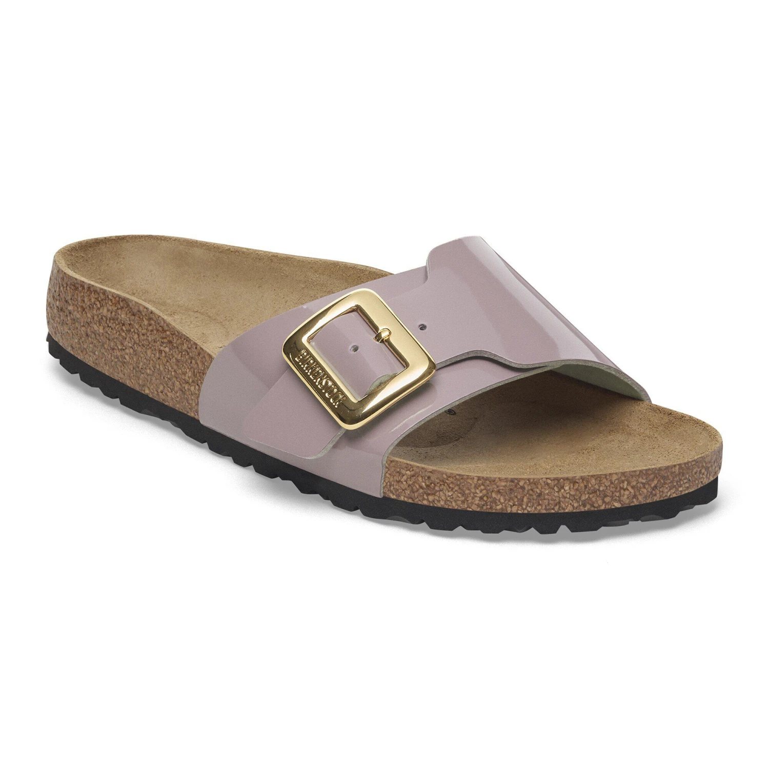 Birkenstock Catalina Luxe Buckle Birko-Flor Patent Patent Faded Purple 1 Birkenstock Catalina Luxe Buckle Birko-Flor Patent Patent Faded Purple