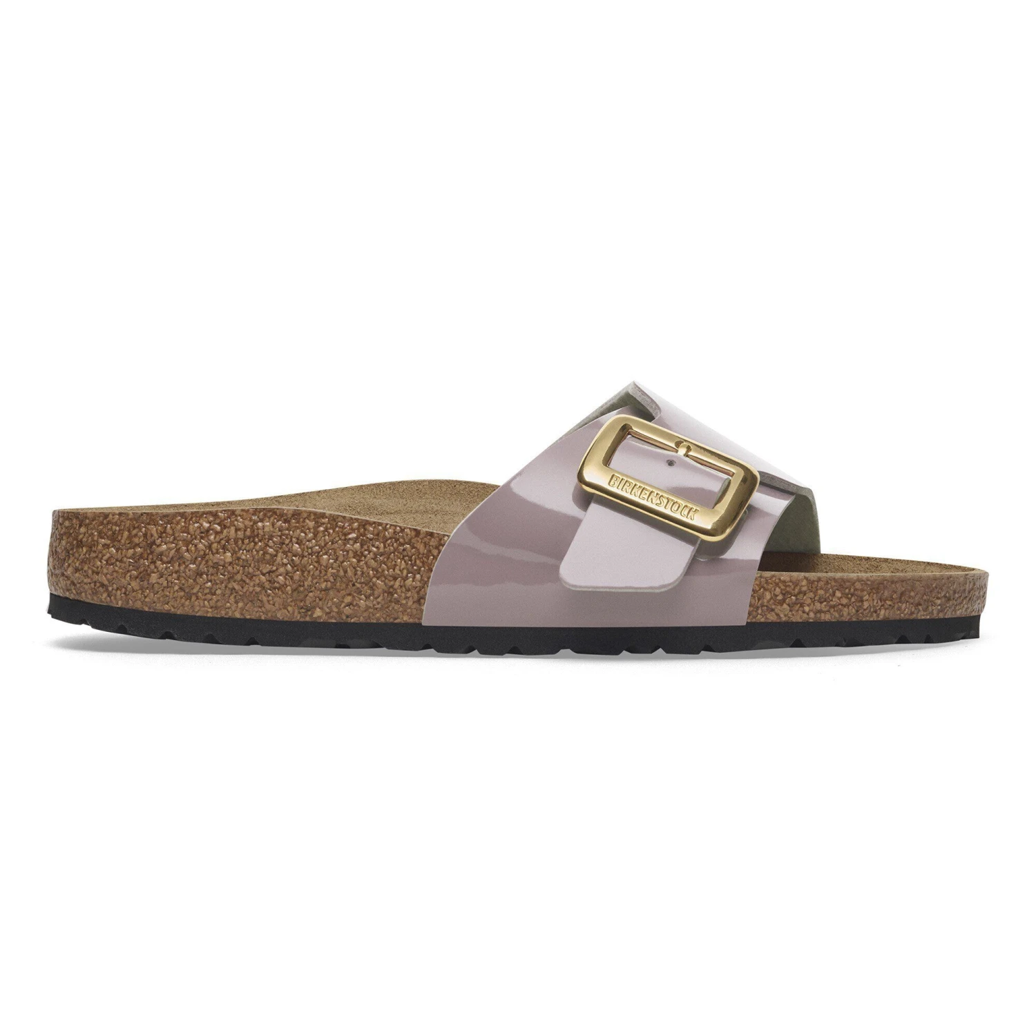 Birkenstock Catalina Luxe Buckle Birko-Flor Patent Patent Faded Purple 3 Birkenstock Catalina Luxe Buckle Birko-Flor Patent Patent Faded Purple - Image 3