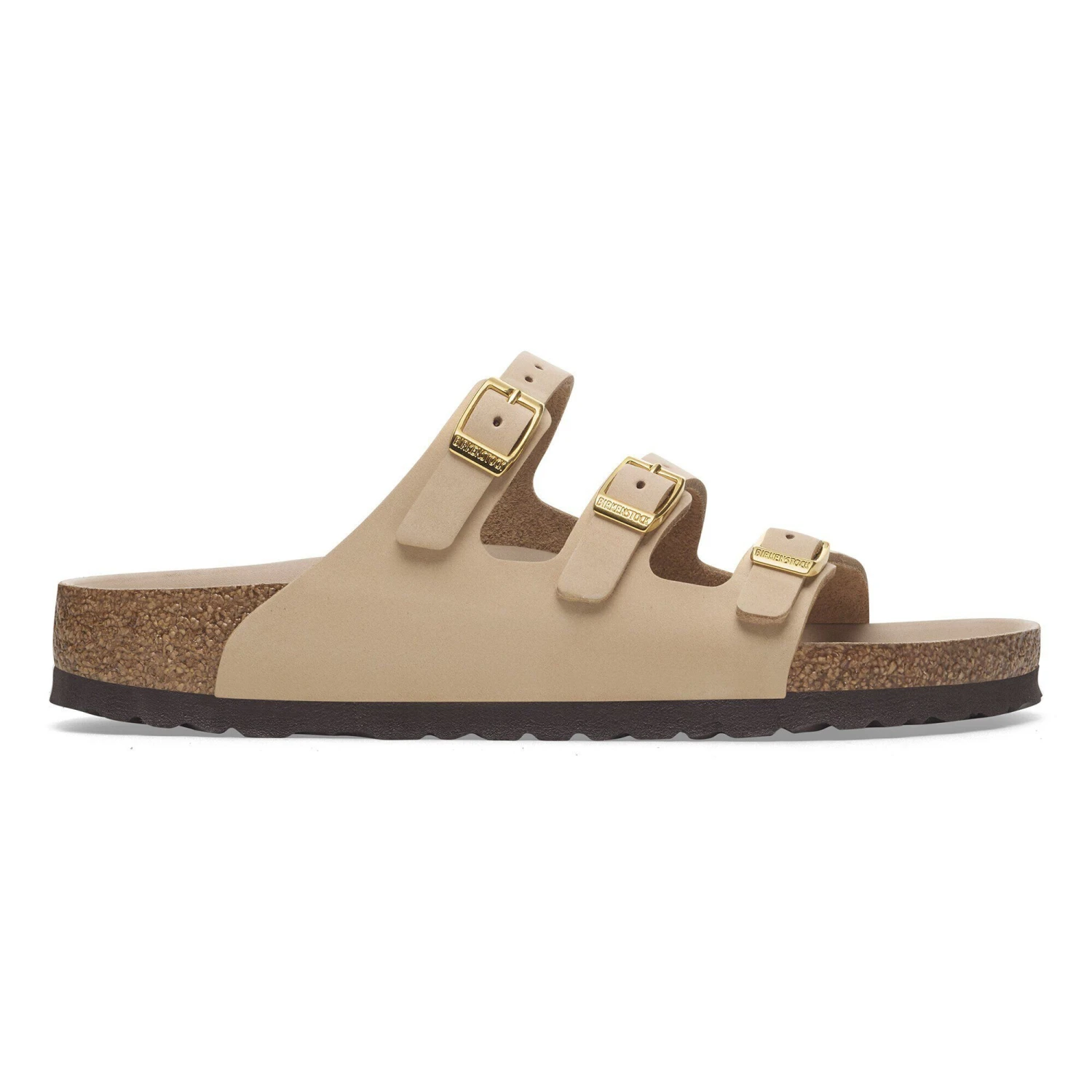 Birkenstock Florida Nubuck Leather Sandcastle 3 Birkenstock Florida Nubuck Leather Sandcastle - Image 3
