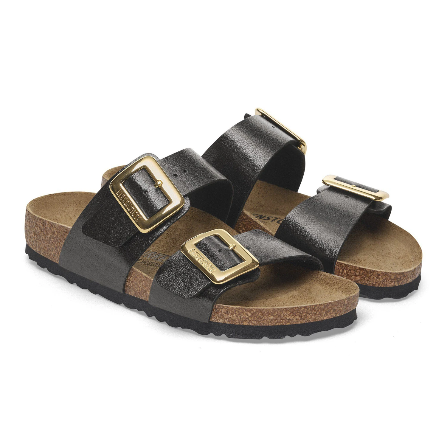 Birkenstock Sydney Luxe Buckle Birko-Flor Graceful Licorice 5 Birkenstock Sydney Luxe Buckle Birko-Flor Graceful Licorice - Image 5