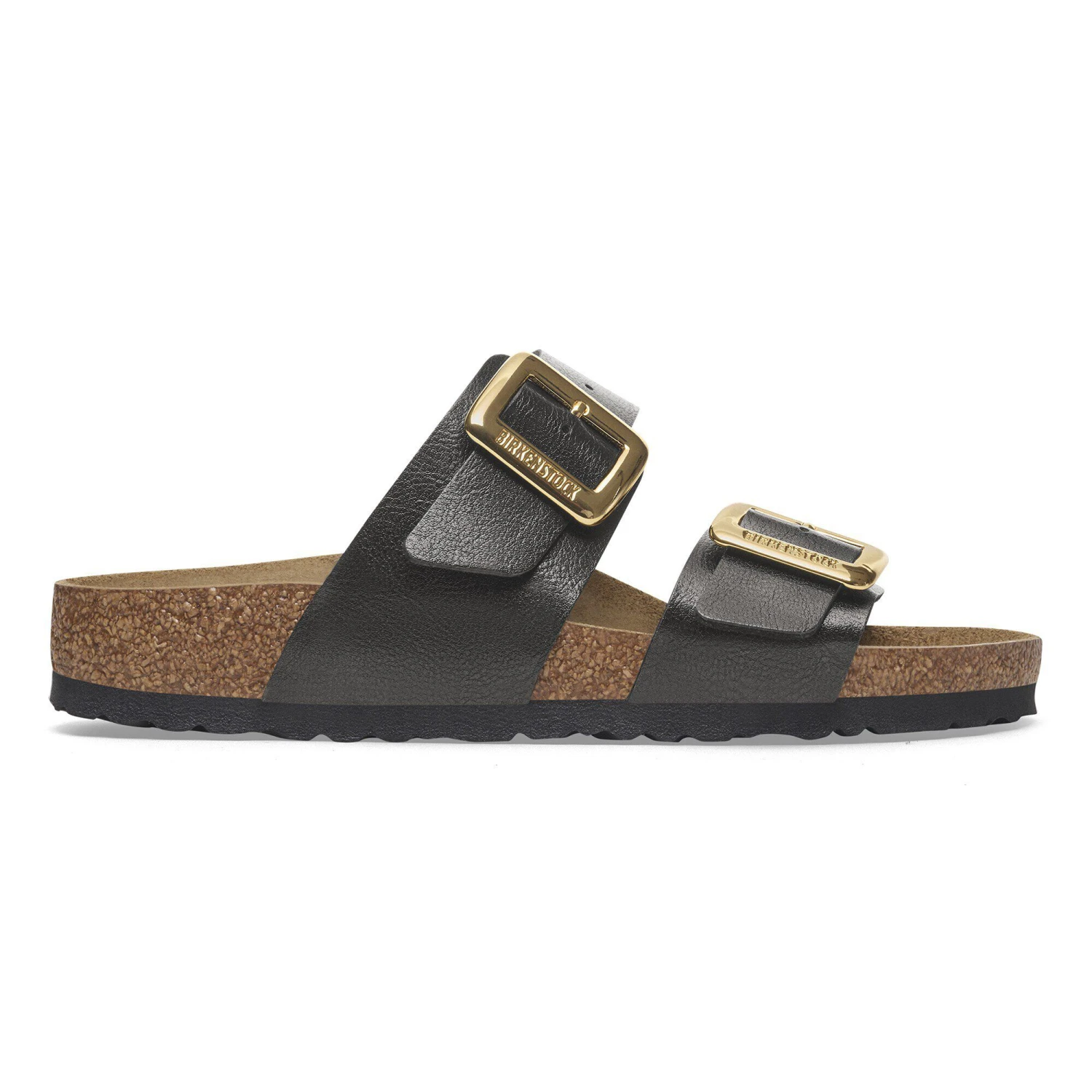 Birkenstock Sydney Luxe Buckle Birko-Flor Graceful Licorice 3 Birkenstock Sydney Luxe Buckle Birko-Flor Graceful Licorice - Image 3