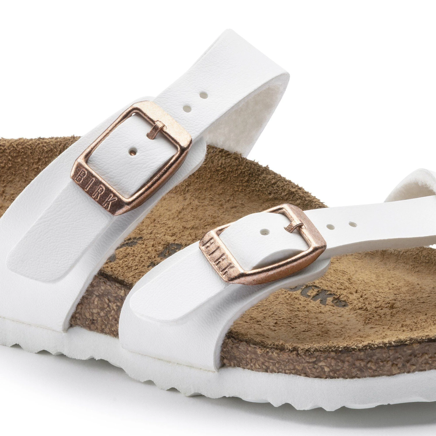Birkenstock Mayari Kids Birko-Flor White 6 Birkenstock Mayari Kids Birko-Flor White - Image 6
