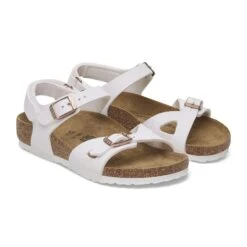Birkenstock Rio AS Kids Birko-Flor White 11 Birkenstock Rio AS Kids Birko-Flor White -Birkenstock Sale Store 1029401 pair