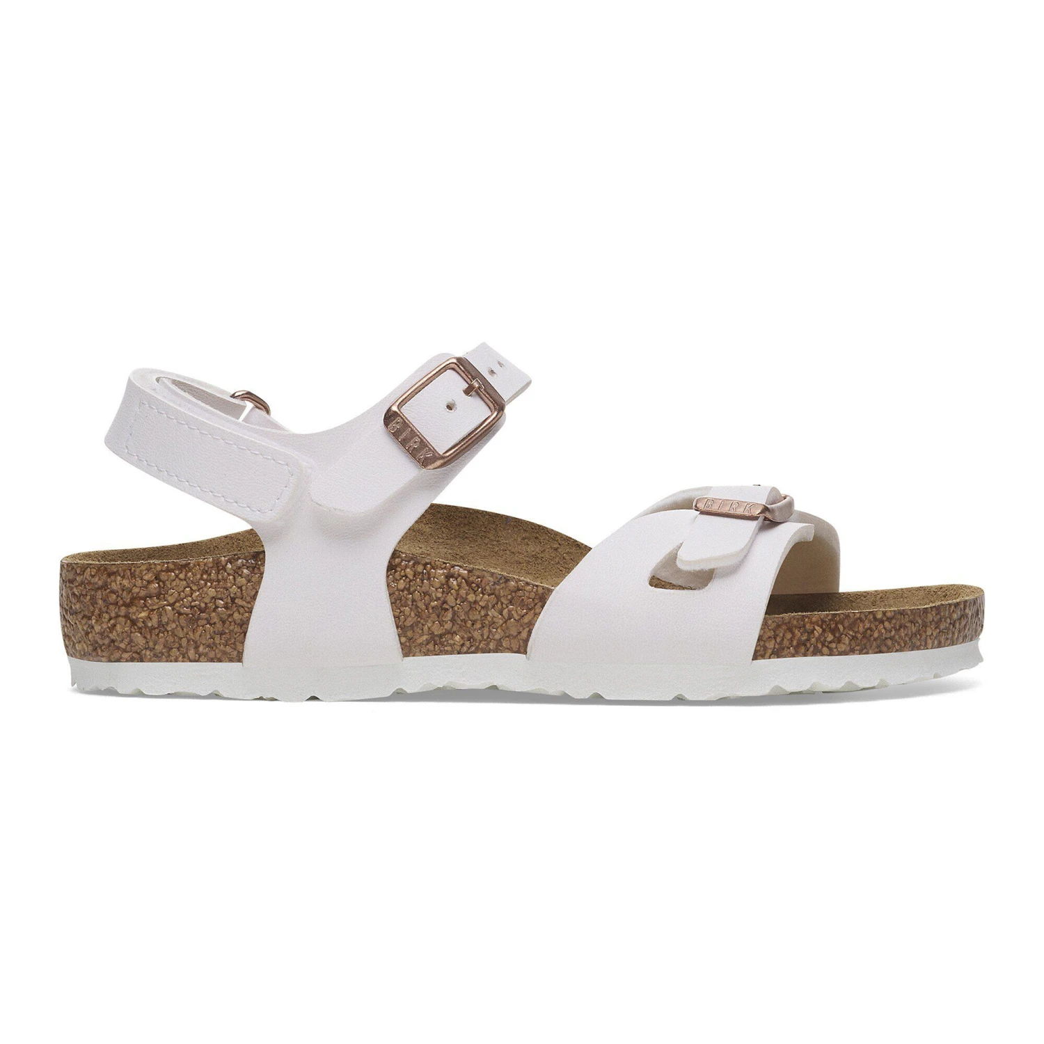 Birkenstock Rio AS Kids Birko-Flor White 3 Birkenstock Rio AS Kids Birko-Flor White - Image 3