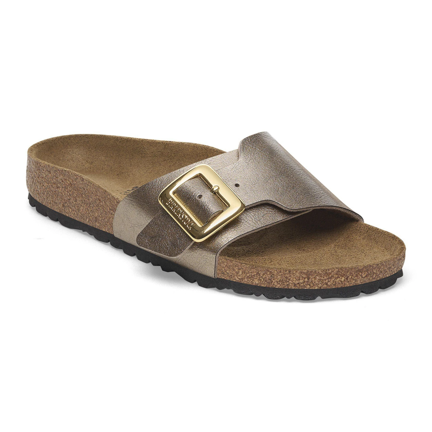 Birkenstock Catalina Luxe Buckle Birko-Flor Graceful Taupe 1 Birkenstock Catalina Luxe Buckle Birko-Flor Graceful Taupe