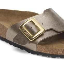 Birkenstock Catalina Luxe Buckle Birko-Flor Graceful Taupe 14 Birkenstock Catalina Luxe Buckle Birko-Flor Graceful Taupe -Birkenstock Sale Store 1029414 detail 1
