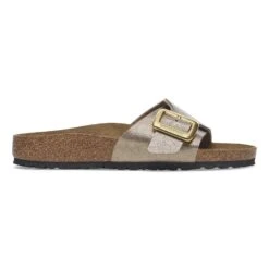 Birkenstock Catalina Luxe Buckle Birko-Flor Graceful Taupe 10 Birkenstock Catalina Luxe Buckle Birko-Flor Graceful Taupe -Birkenstock Sale Store 1029414 side