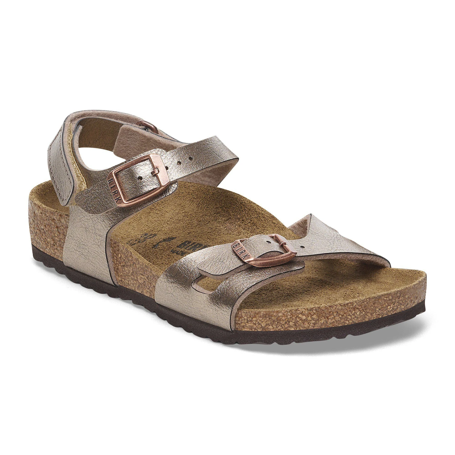 Birkenstock Rio AS Kids Birko-Flor Graceful Taupe 1 Birkenstock Rio AS Kids Birko-Flor Graceful Taupe