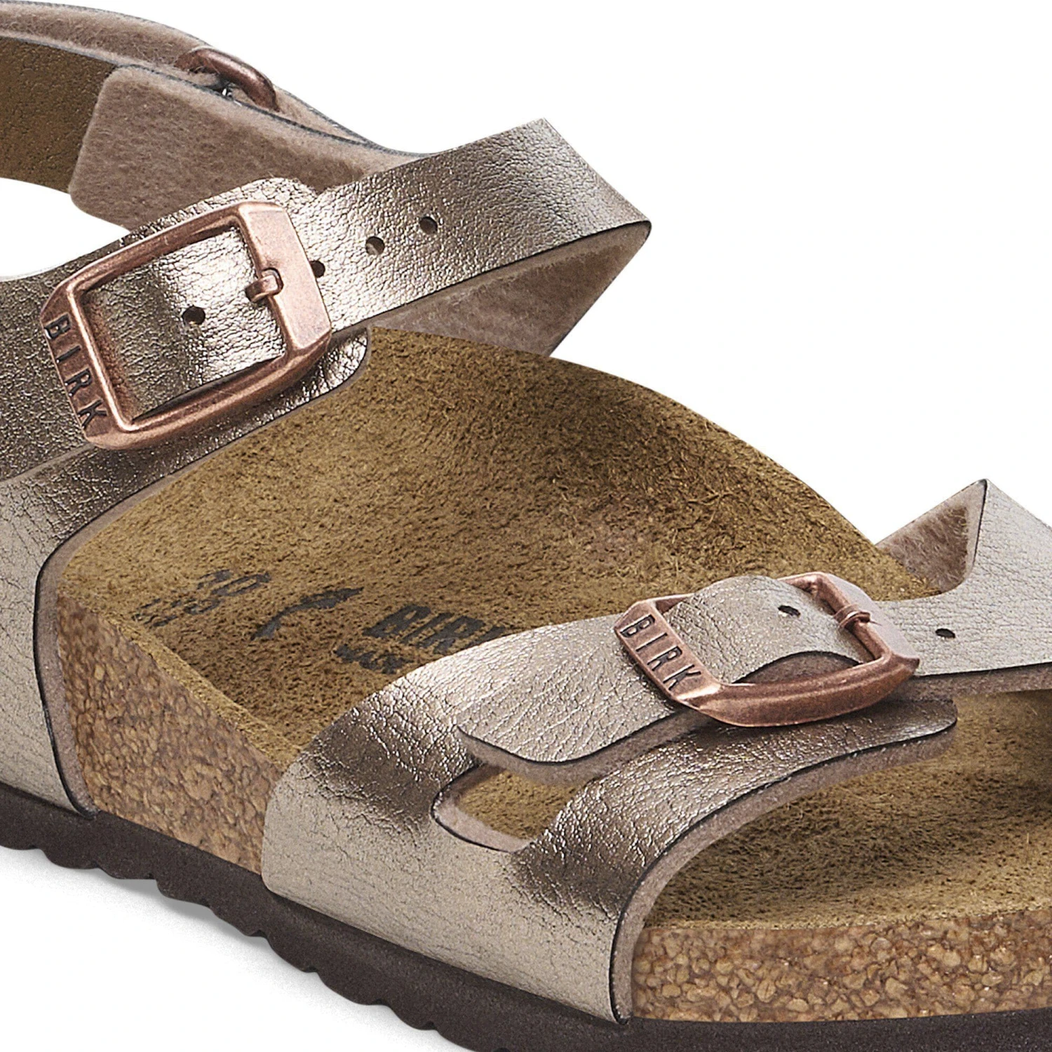 Birkenstock Rio AS Kids Birko-Flor Graceful Taupe 5 Birkenstock Rio AS Kids Birko-Flor Graceful Taupe - Image 5