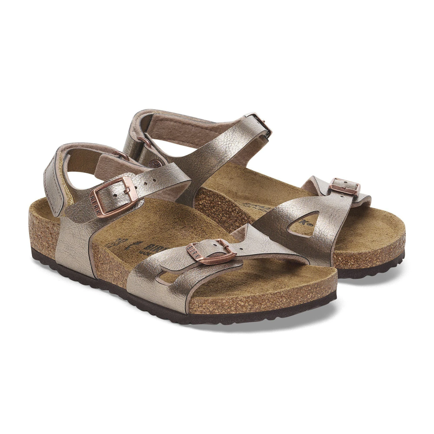 Birkenstock Rio AS Kids Birko-Flor Graceful Taupe 6 Birkenstock Rio AS Kids Birko-Flor Graceful Taupe - Image 6