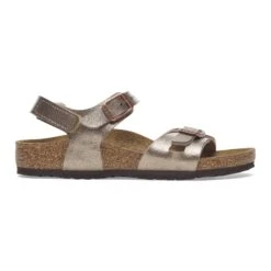 Birkenstock Rio AS Kids Birko-Flor Graceful Taupe 8 Birkenstock Rio AS Kids Birko-Flor Graceful Taupe -Birkenstock Sale Store 1029420 side