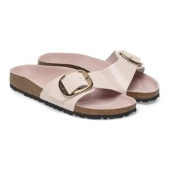 Birkenstock Madrid Big Buckle Natural Leather Patent High-Shine Light Rose 13 Birkenstock Madrid Big Buckle Natural Leather Patent High-Shine Light Rose -Birkenstock Sale Store 1029421 pair