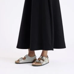 Birkenstock Milano Big Buckle Natural Leather Patent High Shine Stone Coin 15 Birkenstock Milano Big Buckle Natural Leather Patent High Shine Stone Coin -Birkenstock Sale Store 1029432 f look f