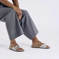 Birkenstock Madrid Big Buckle Natural Leather Patent High-Shine Stone Coin 15 Birkenstock Madrid Big Buckle Natural Leather Patent High-Shine Stone Coin -Birkenstock Sale Store 1029440 f look f