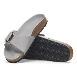 Birkenstock Madrid Big Buckle Natural Leather Patent High-Shine Stone Coin 14 Birkenstock Madrid Big Buckle Natural Leather Patent High-Shine Stone Coin -Birkenstock Sale Store 1029440 sole