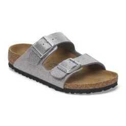 Birkenstock Arizona Kids Birko-Flor Sparkling Light Silver