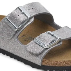 Birkenstock Arizona Kids Birko-Flor Sparkling Light Silver 11 Birkenstock Arizona Kids Birko-Flor Sparkling Light Silver -Birkenstock Sale Store 1029453 detail 1