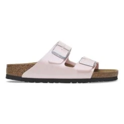 Birkenstock Arizona Birko-Flor Embossed Saffiano Iridescent Light Rose 10 Birkenstock Arizona Birko-Flor Embossed Saffiano Iridescent Light Rose -Birkenstock Sale Store 1029500 side