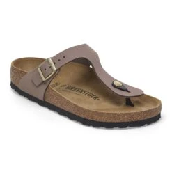 Birkenstock Gizeh Nubuck Leather Faded Purple