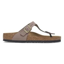 Birkenstock Gizeh Nubuck Leather Faded Purple -Birkenstock Sale Store 1029504 side