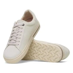 Birkenstock Bend Low Suede Leather Antique White -Birkenstock Sale Store 1029546 sole