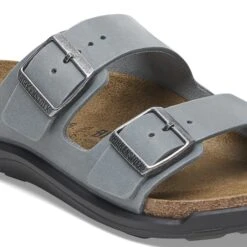 Birkenstock Arizona Crosstown Women Oiled Leather Basalt Gray 12 Birkenstock Arizona Crosstown Women Oiled Leather Basalt Gray -Birkenstock Sale Store 1029557 detail 1