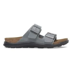 Birkenstock Arizona Crosstown Women Oiled Leather Basalt Gray 10 Birkenstock Arizona Crosstown Women Oiled Leather Basalt Gray -Birkenstock Sale Store 1029557 side
